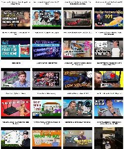Home Network Instant Mobile Video Site