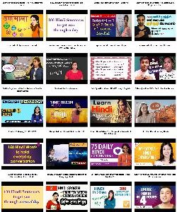 Learn Hindi Instant Mobile Video Site