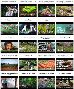 Organic Gardening Instant Mobile Video Site
