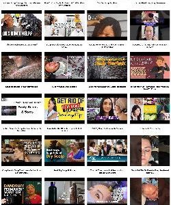 Scalp Treatments Instant Mobile Video Site