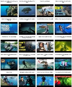 Scuba Diving Instant Mobile Video Site