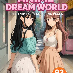 Anime Dream World – 93 Cute Anime Girl Coloring Pages