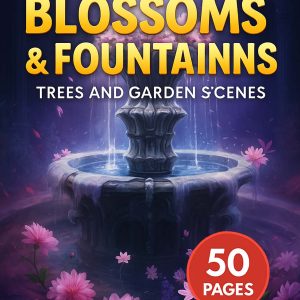 Blossoms & Fountains – 50 Trees and Garden Scenes