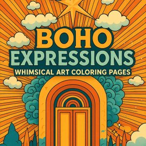 Boho Expressions – 47 Whimsical Art Pages