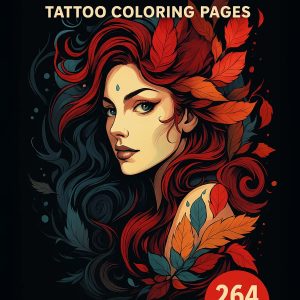 Ink & Impressions – 264 Tattoo Coloring Pages