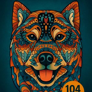 Mandala Wild – 54 Animals Filled with Intricate Patterns