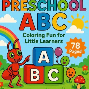 78 Preschool Alphabet Coloring Pages