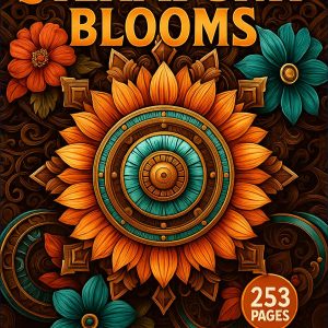 Steampunk Blooms – 253 Floral Mandala Designs