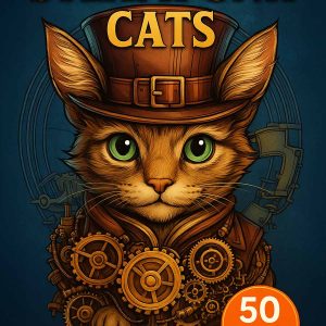 Steampunk Cats – 50 Steampunk-Themed Cat Pages