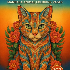 Wild & Whimsical – 163 Mandala Animal Coloring Pages