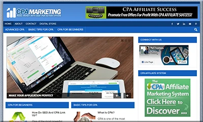 Ready Made CPA Blogger Website