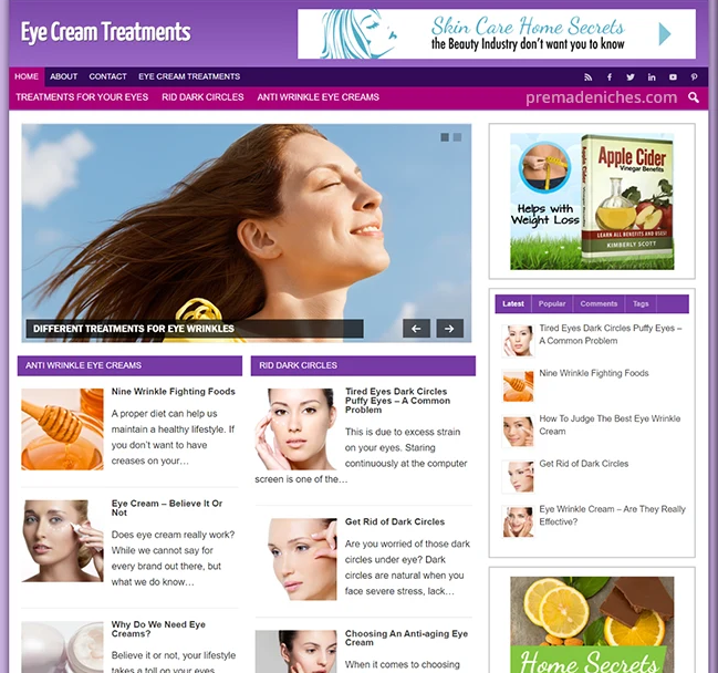 The Complete Anti-Aging Eye Care Website