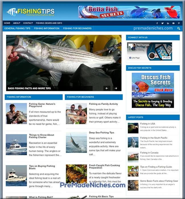 Ready Made Fishing Blog