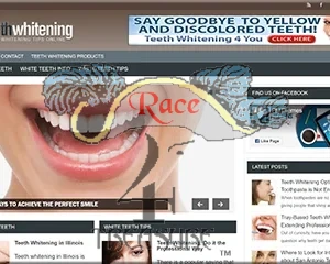 Vibrant Pre Made Teeth Whitening Site