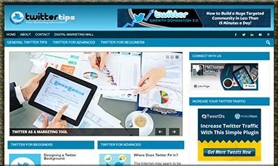 Pre Made Twitter Blog Package