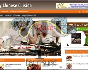 Beautiful Chinese Cuisine Premade Site