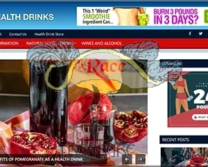 Health Drinks Affiliate Site
