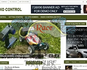 Radio Control Ready Made Site