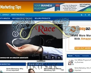 Powerful Pre Made Amazon Marketing Blog for Easy Money