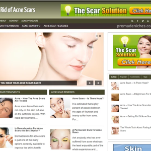 Done for You Acne Scar Treatment Website
