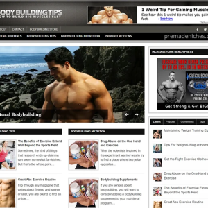 Done for You Body Building Website