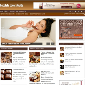 Done for You Chocolate Lover’s Website