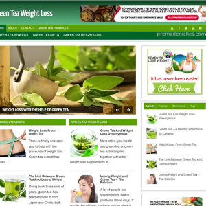 Done for You Green Tea Benefits Website