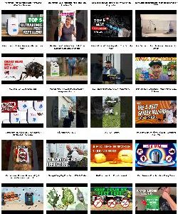 Pest Repellents Mobile Video Site