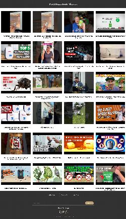 Pest Repellents Mobile Video Site
