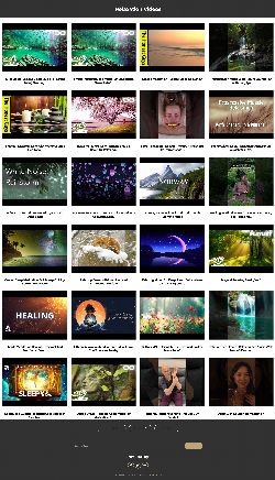 Relaxation Mobile Video Site