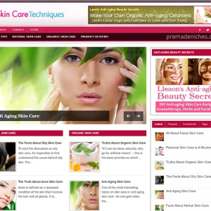 Done for You Skin Care Website