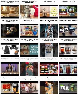 Tea Makers Instant Mobile Video Site