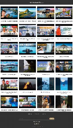 Visit Iceland Mobile Video Site