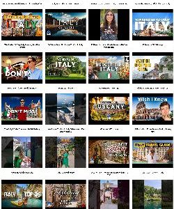 Visit Italy Mobile Video Site
