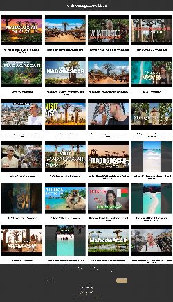 Visit Madagascar Instant Mobile Video Site