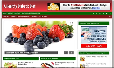 A Healthy Diabetic Diet