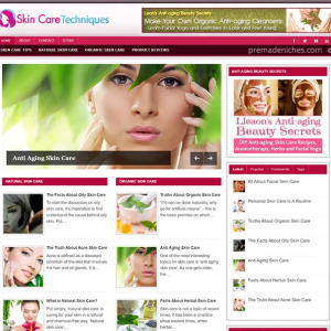 Done for You Skin Care Website