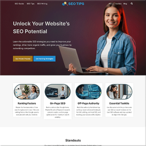 Ready Made SEO Services Website Template