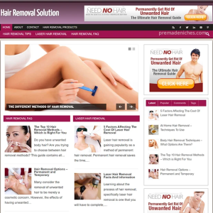 Ready to Go Hair Removal Solutions Website