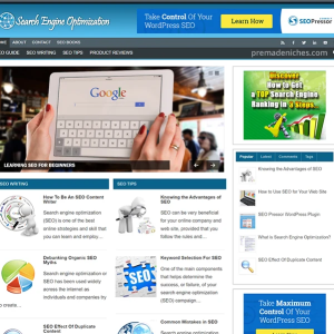 Ready Made SEO Services Website