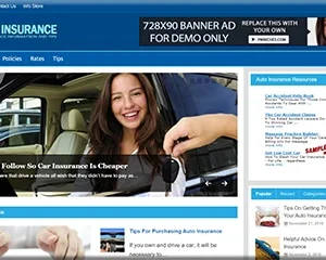 Done-for-you Auto Insurance Blog with Special Offer