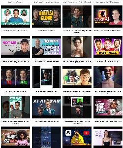 Create AI Avatars Instant Mobile Video Site