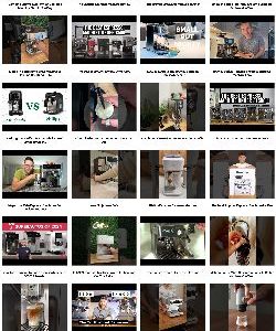 Espresso Machines Instant Mobile Video Site
