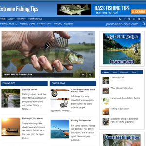 Ready to Go Extreme Fishing Website