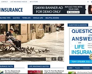 The Best Life Insurance Pre-made Blog with Content