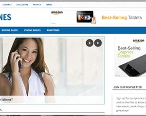 iPhone Ready Made Affiliate Website