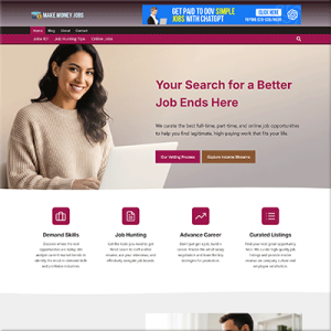 Professional Work From Home Starter Website