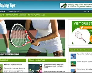 Tennis Playing Tips