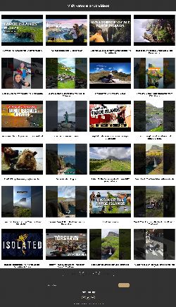 Visit Faroe Islands Instant Mobile Video Site