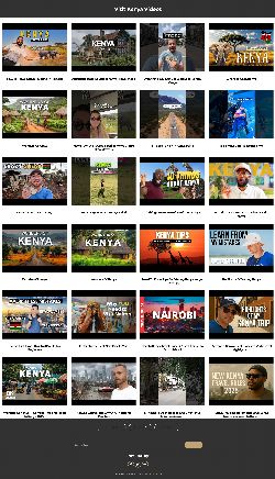 Visit Kenya Instant Mobile Video Site